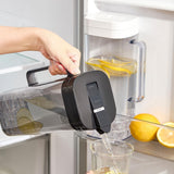 Maxbell Water Pitcher Large Capacity Water Jug with Handle for Beverage Water Picnic Black