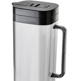 Maxbell Water Pitcher Large Capacity Water Jug with Handle for Beverage Water Picnic Black