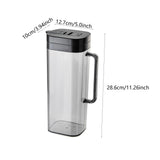 Maxbell Water Pitcher Large Capacity Water Jug with Handle for Beverage Water Picnic Black