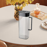 Maxbell Water Pitcher Large Capacity Water Jug with Handle for Beverage Water Picnic Black