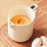 Maxbell Electric Egg Beater Rice Washer Manual Egg Mixer for Whipping Mixing Washing Beige