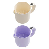 Maxbell Electric Egg Beater Rice Washer Manual Egg Mixer for Whipping Mixing Washing Beige