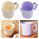 Maxbell Electric Egg Beater Rice Washer Manual Egg Mixer for Whipping Mixing Washing Beige
