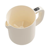 Maxbell Electric Egg Beater Rice Washer Manual Egg Mixer for Whipping Mixing Washing Beige