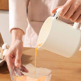 Maxbell Electric Egg Beater Rice Washer Manual Egg Mixer for Whipping Mixing Washing Beige