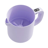 Maxbell Electric Egg Beater Rice Washer Manual Egg Mixer for Whipping Mixing Washing Violet