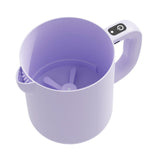 Maxbell Electric Egg Beater Rice Washer Manual Egg Mixer for Whipping Mixing Washing Violet