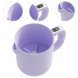 Maxbell Electric Egg Beater Rice Washer Manual Egg Mixer for Whipping Mixing Washing Violet