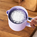 Maxbell Electric Egg Beater Rice Washer Manual Egg Mixer for Whipping Mixing Washing Violet