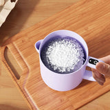 Maxbell Electric Egg Beater Rice Washer Manual Egg Mixer for Whipping Mixing Washing Violet