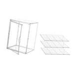 Maxbell Bakery Pastry Display Case Adjustable Pastry Showcase for Store Donut Shower
