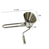 Maxbell Manual Garlic Grinder Vegetable Rotate Handle Multifunctional Kitchen Gadget