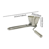 Maxbell Manual Garlic Grinder Vegetable Rotate Handle Multifunctional Kitchen Gadget