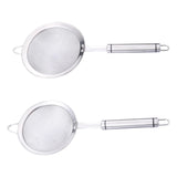 Maxbell Colander Sifter Kitchen Food Sieve Pasta Flour Easy Clean Fine Mesh Strainer L 32cm Dia 12cm