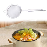 Maxbell Colander Sifter Kitchen Food Sieve Pasta Flour Easy Clean Fine Mesh Strainer L 32cm Dia 12cm