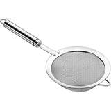 Maxbell Colander Sifter Kitchen Food Sieve Pasta Flour Easy Clean Fine Mesh Strainer L 32cm Dia 12cm