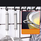Maxbell Colander Sifter Kitchen Food Sieve Pasta Flour Easy Clean Fine Mesh Strainer L 32cm Dia 12cm