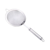 Maxbell Colander Sifter Kitchen Food Sieve Pasta Flour Easy Clean Fine Mesh Strainer L 34cm Dia 14cm