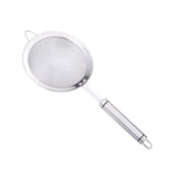 Maxbell Colander Sifter Kitchen Food Sieve Pasta Flour Easy Clean Fine Mesh Strainer L 34cm Dia 14cm