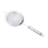 Maxbell Colander Sifter Kitchen Food Sieve Pasta Flour Easy Clean Fine Mesh Strainer L 34cm Dia 14cm