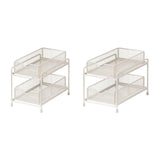 Maxbell Under Sink Sliding Drawer Organizer Spice Holder Pull Out Cabinet Organizer 19cmx36cmx31cm