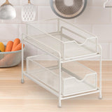 Maxbell Under Sink Sliding Drawer Organizer Spice Holder Pull Out Cabinet Organizer 19cmx36cmx31cm