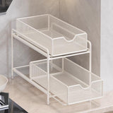 Maxbell Under Sink Sliding Drawer Organizer Spice Holder Pull Out Cabinet Organizer 19cmx36cmx31cm