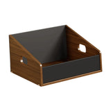 Maxbell Vinyl Record Holder Stand CD Display Holder for CD Newspapers Documents S 37.5cmx20cmx18.5cm