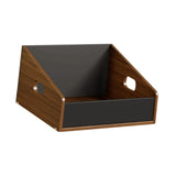 Maxbell Vinyl Record Holder Stand CD Display Holder for CD Newspapers Documents S 37.5cmx20cmx18.5cm
