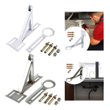 Maxbell Undermount Sink Bracket Basin Accessories Heavy Duty Undercounter Repair Kit PP Coated Iron