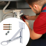 Maxbell Undermount Sink Bracket Basin Accessories Heavy Duty Undercounter Repair Kit PP Coated Iron
