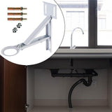 Maxbell Undermount Sink Bracket Basin Accessories Heavy Duty Undercounter Repair Kit PP Coated Iron