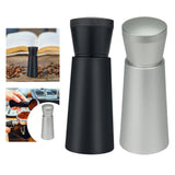 Maxbell Coffee Tamper Distributor Gift Coffee Stirrer for Kitchen Coffee Shop Office Black
