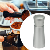 Maxbell Coffee Tamper Distributor Gift Coffee Stirrer for Kitchen Coffee Shop Office Silver