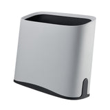 Maxbell Trash Can Waste Bin Container Basket Wastebasket for Office Under Desk Hotel Gray