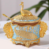 Maxbell Sugar Bowl Dispenser Canister Candy Holder Salt Container for Baking Kitchen