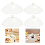 Maxbell Clear Food Cover Reusable Cake Dome Cover for Indoor Outdoor Cooking 36cmx25.2cmx15cm