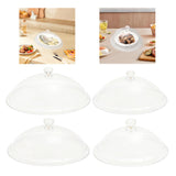 Maxbell Clear Food Cover Reusable Cake Dome Cover for Indoor Outdoor Cooking 36cmx25.2cmx15cm