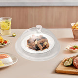 Maxbell Clear Food Cover Reusable Cake Dome Cover for Indoor Outdoor Cooking 26.3cmx19.3cmx11.3cm