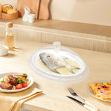Maxbell Clear Food Cover Reusable Cake Dome Cover for Indoor Outdoor Cooking 26.3cmx19.3cmx11.3cm