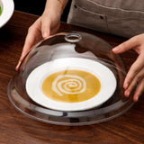 Maxbell Clear Food Cover Reusable Cake Dome Cover for Indoor Outdoor Cooking 26.3cmx19.3cmx11.3cm