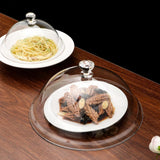 Maxbell Clear Food Cover Reusable Cake Dome Cover for Indoor Outdoor Cooking 21cmx16cmx10cm