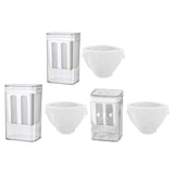 Maxbell Yogurt Maker Strainer Jar Versatile Gadget for Homemade Yogurt Dips Desserts 1100ml