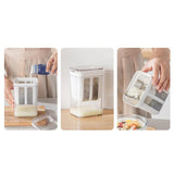 Maxbell Yogurt Maker Strainer Jar Versatile Gadget for Homemade Yogurt Dips Desserts 1100ml