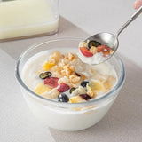 Maxbell Yogurt Maker Strainer Jar Versatile Gadget for Homemade Yogurt Dips Desserts 1100ml