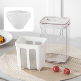 Maxbell Yogurt Maker Strainer Jar Versatile Gadget for Homemade Yogurt Dips Desserts 1100ml