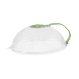 Maxbell Microwave Splatter Cover Reusable Home Use Kitchen Gadget Heat Resistant Lid Green