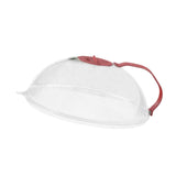 Maxbell Microwave Splatter Cover Reusable Home Use Kitchen Gadget Heat Resistant Lid Red