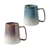 Maxbell Ceramic Coffee Mug Hold Hot or Cold Drinks Large Mug for Kitchen Adults Work Brown