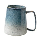 Maxbell Ceramic Coffee Mug Hold Hot or Cold Drinks Large Mug for Kitchen Adults Work Blue